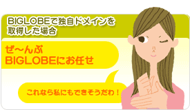 BIGLOBEœƎhC擾ꍇ